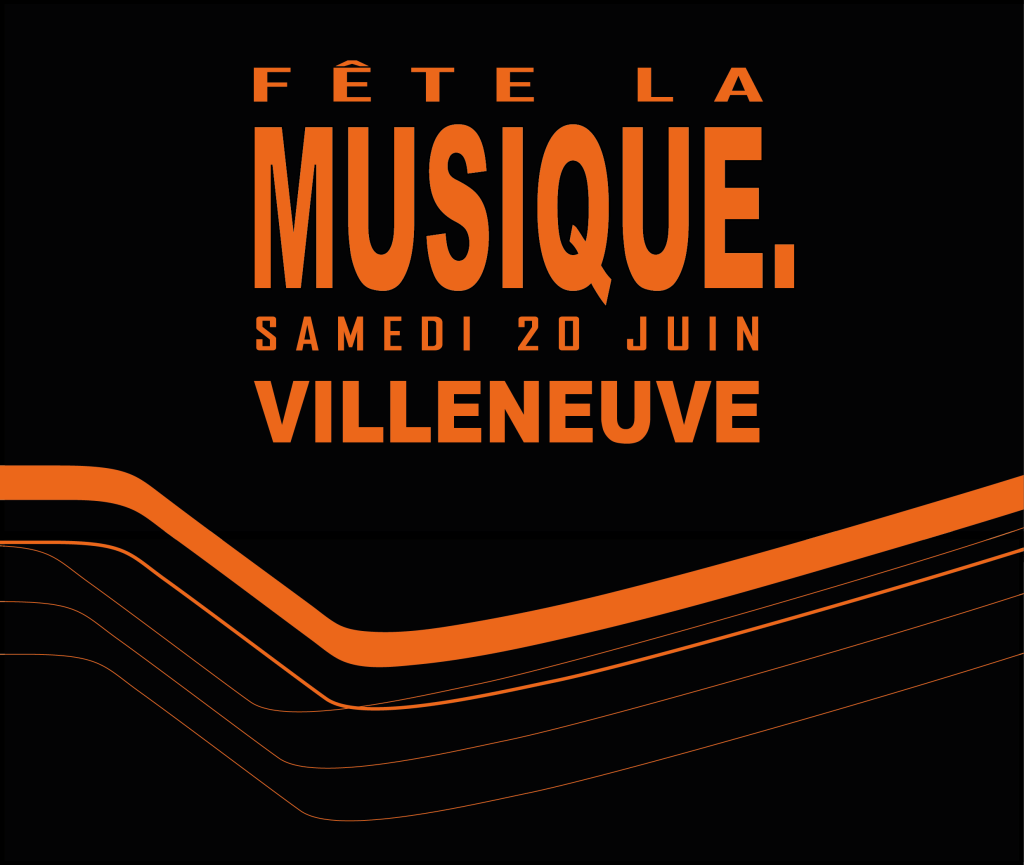 affiche fĂȘte de la musique Ă villeneuve d'Aveyron 2026